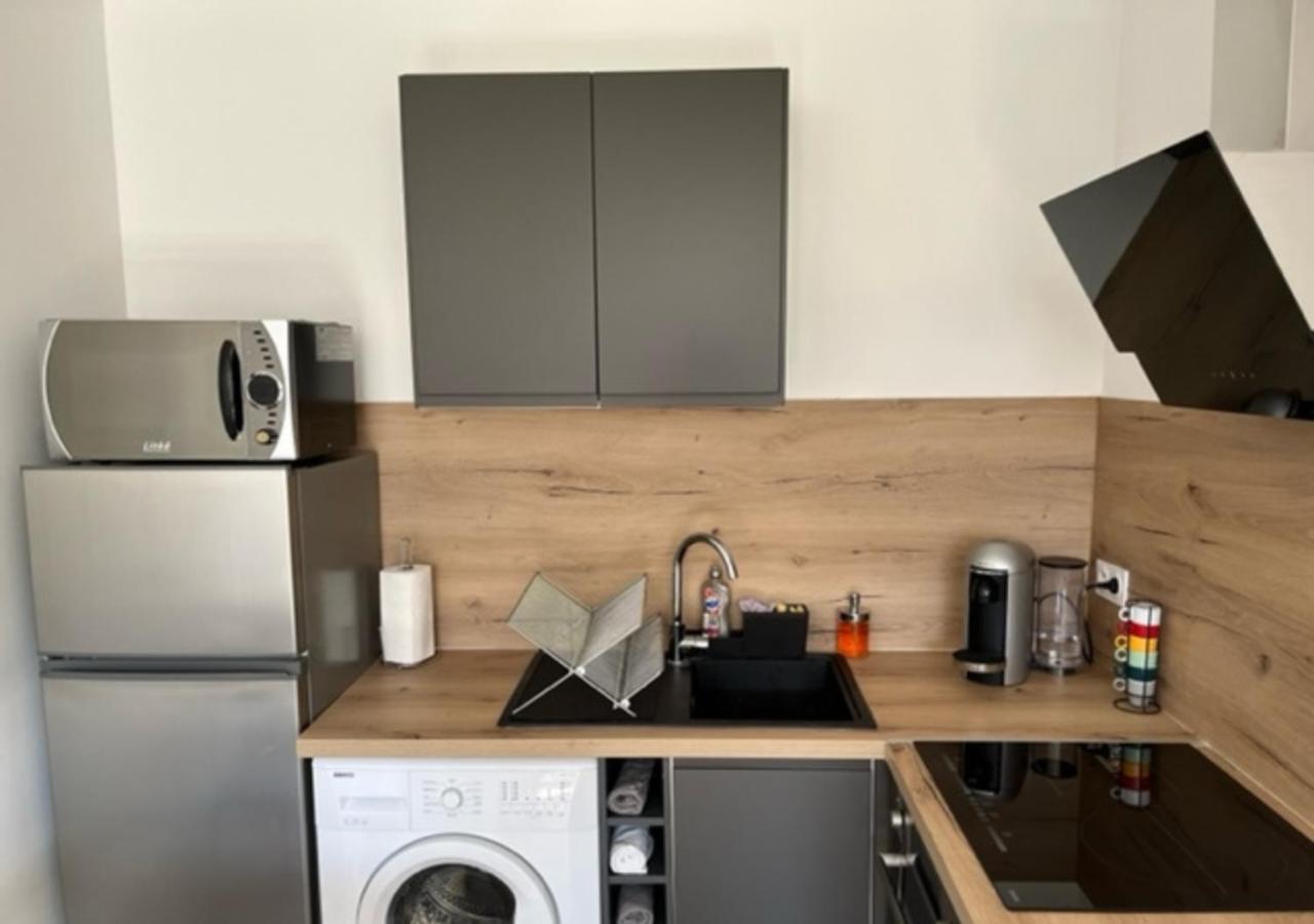 Cosy T2-Gare De Grenoble Apartment Bagian luar foto